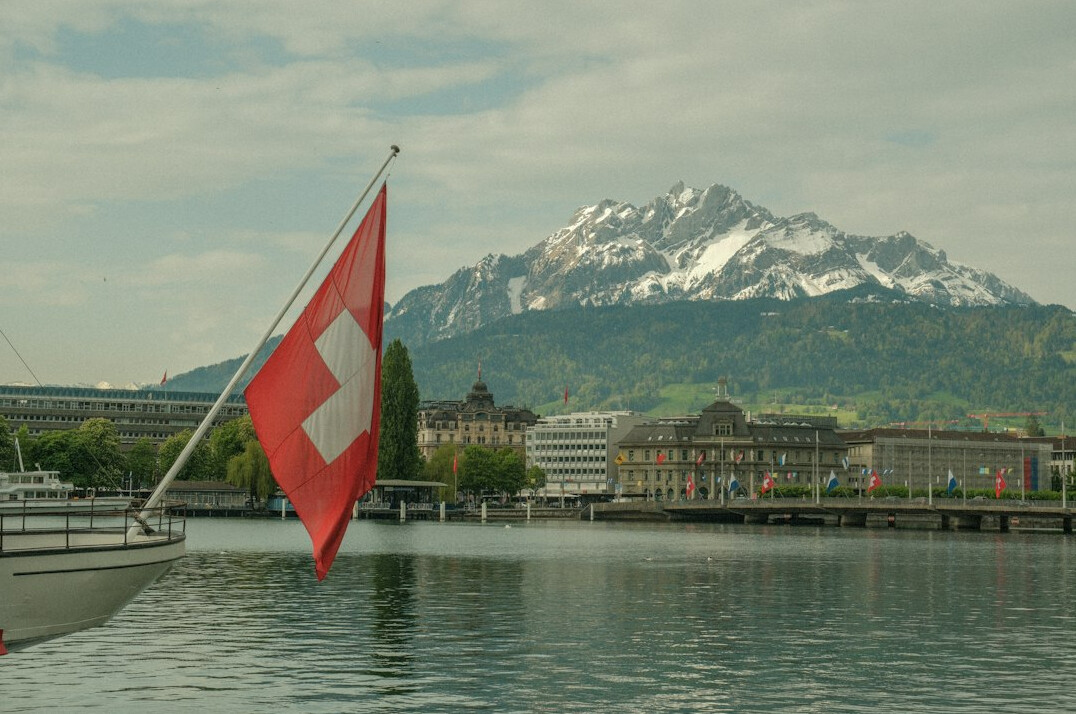 swiss mountains transparency