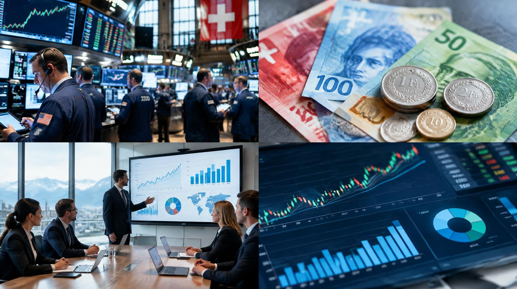 stock exchange trading floor